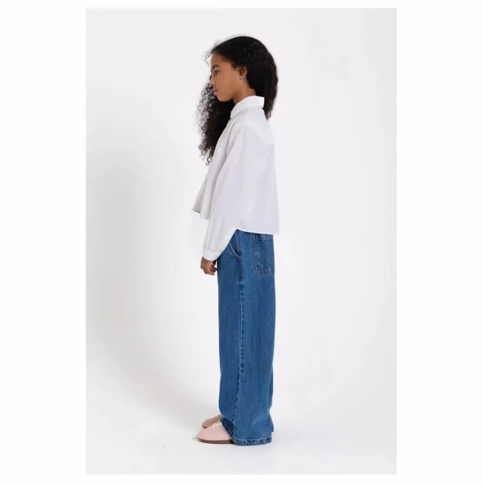 Chemise Courte Clara | Blanc