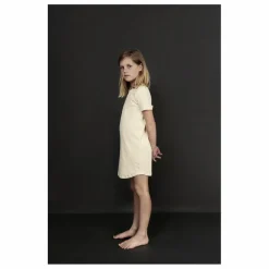 Chemise de Nuit Basique Coton Bio | Blanc cassé