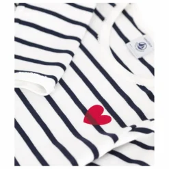 Chemise de Nuit Rayée | Bleu marine