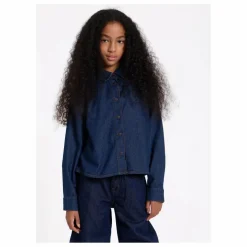 Chemise Denim Courte Crush | Denim brut