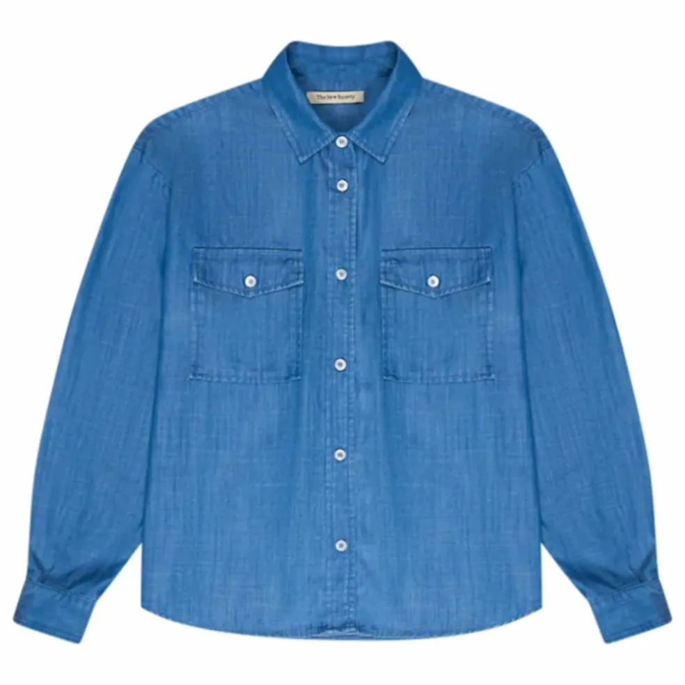 Chemise Denim Ophelia Tencel | Bleu jean