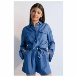 Chemise Denim Ophelia Tencel | Bleu jean