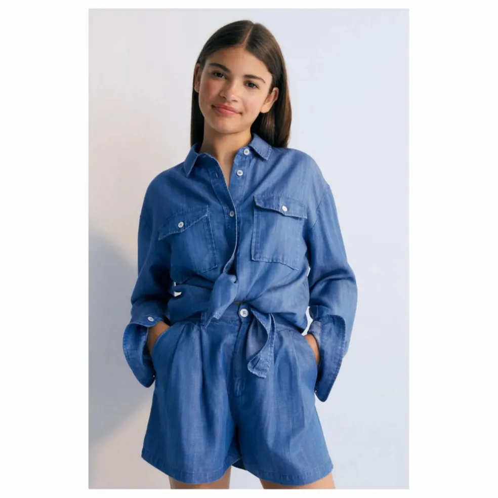 Chemise Denim Ophelia Tencel | Bleu jean