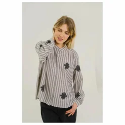 Chemise Elisa Flake | Bleu gris