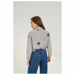 Chemise Elisa Flake | Bleu gris