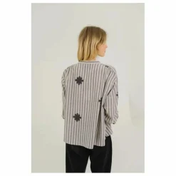 Chemise Elisa Flake | Bleu gris