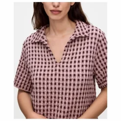 Chemise Ferratelle Jaffa Waffle | Vieux Rose