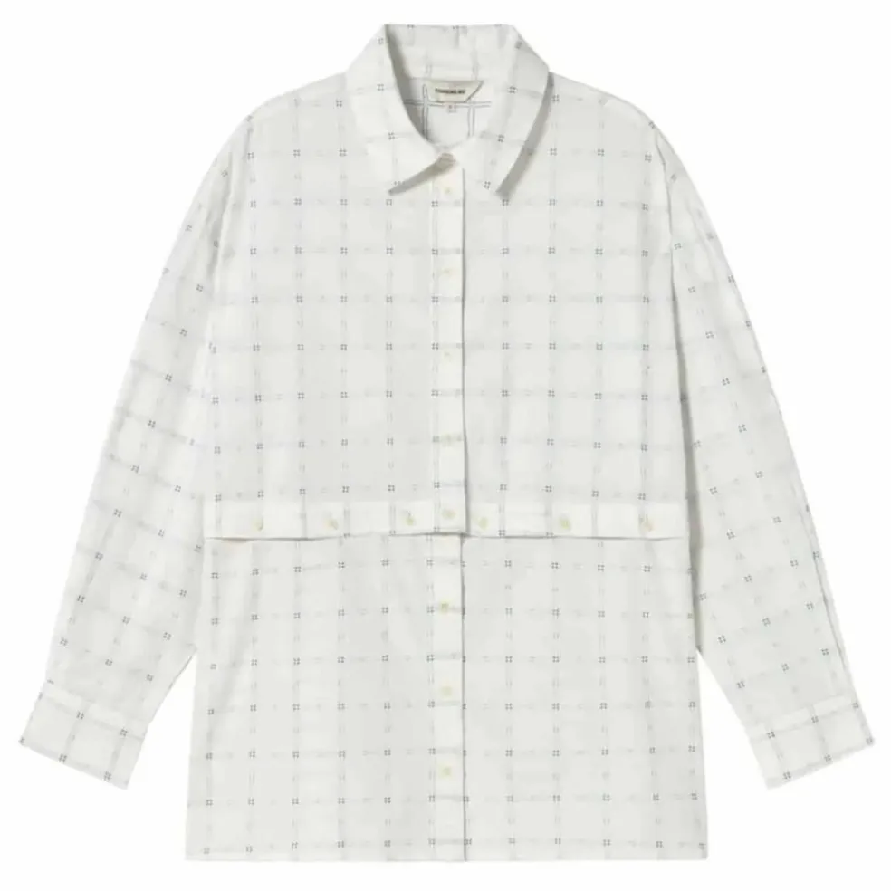 Chemise Fuzz Nataly Coton Bio | Blanc