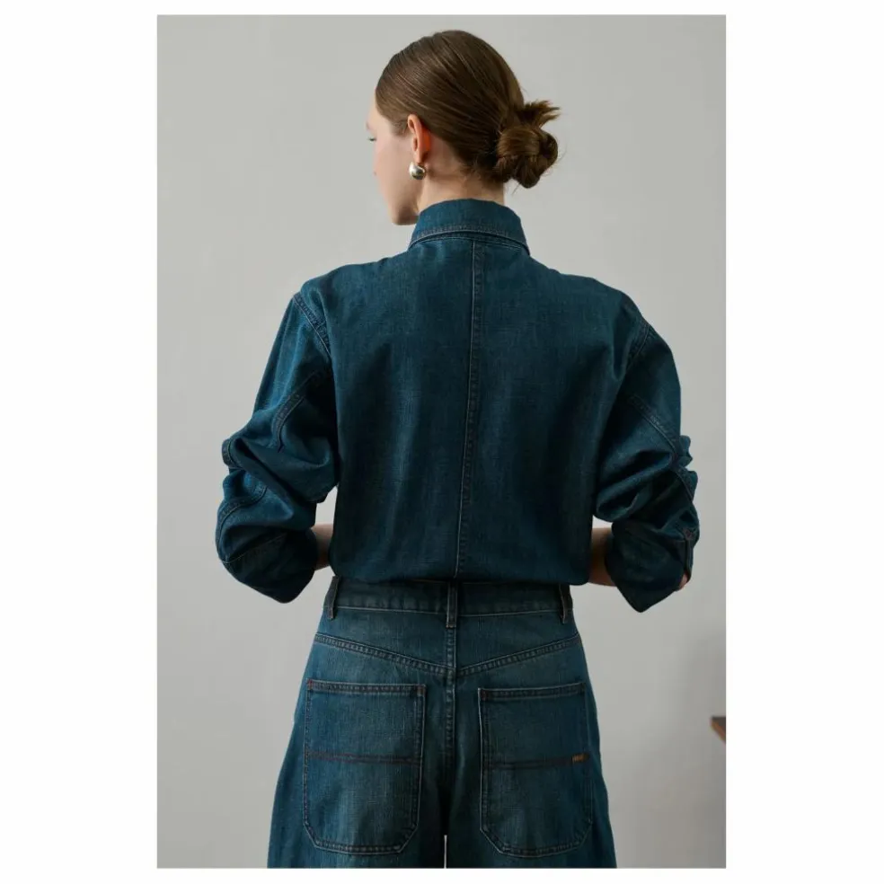 Chemise Garance Denim | Bleu