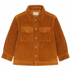 Chemise Garçon Velours Côtelé | Noisette