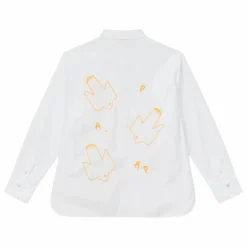 Chemise Gizelle Popeline de Coton | Blanc