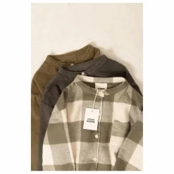 Chemise Jim Velours Côtelé Coton Bio | Taupe