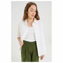Chemise Julie Popeline de Coton | Blanc