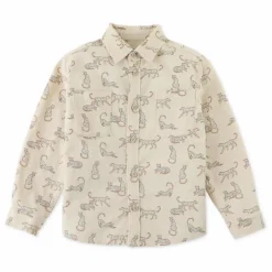 Chemise Léopard | Ecru