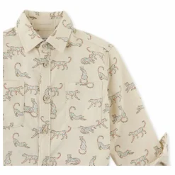 Chemise Léopard | Ecru