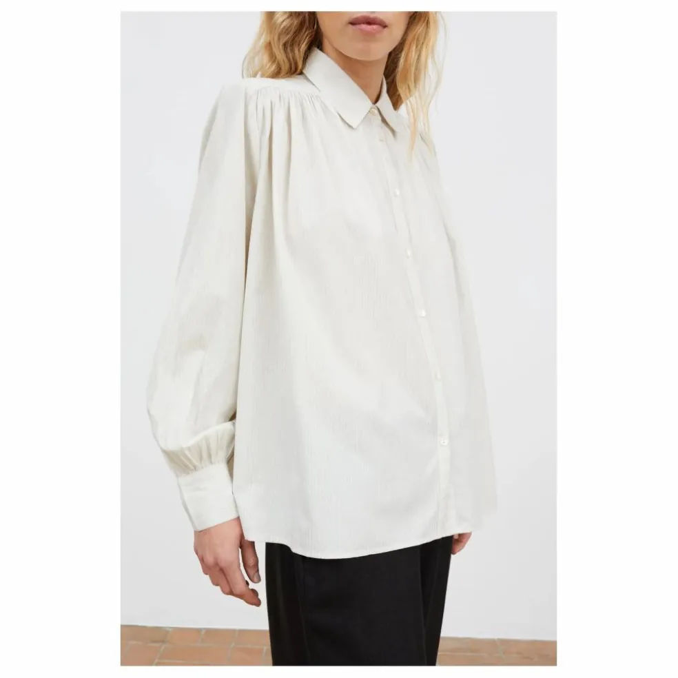 Chemise Louise Coton Bio | Blanc optique