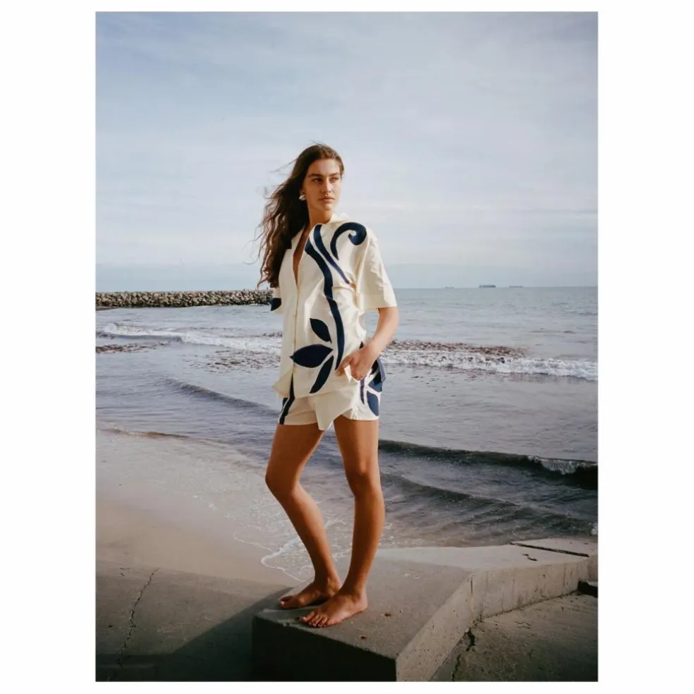 Chemise Margot Soie | Ecru