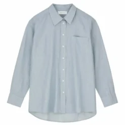 Chemise Nico Coton Bio | Bleu Clair
