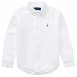 Chemise Oxford Logo | Blanc