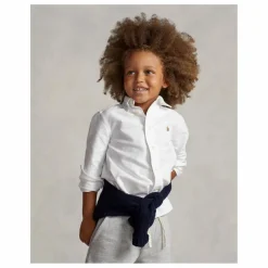 Chemise Oxford Logo | Blanc
