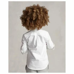 Chemise Oxford Logo | Blanc