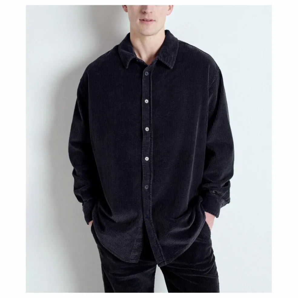 Chemise Padow Velours | Carbone