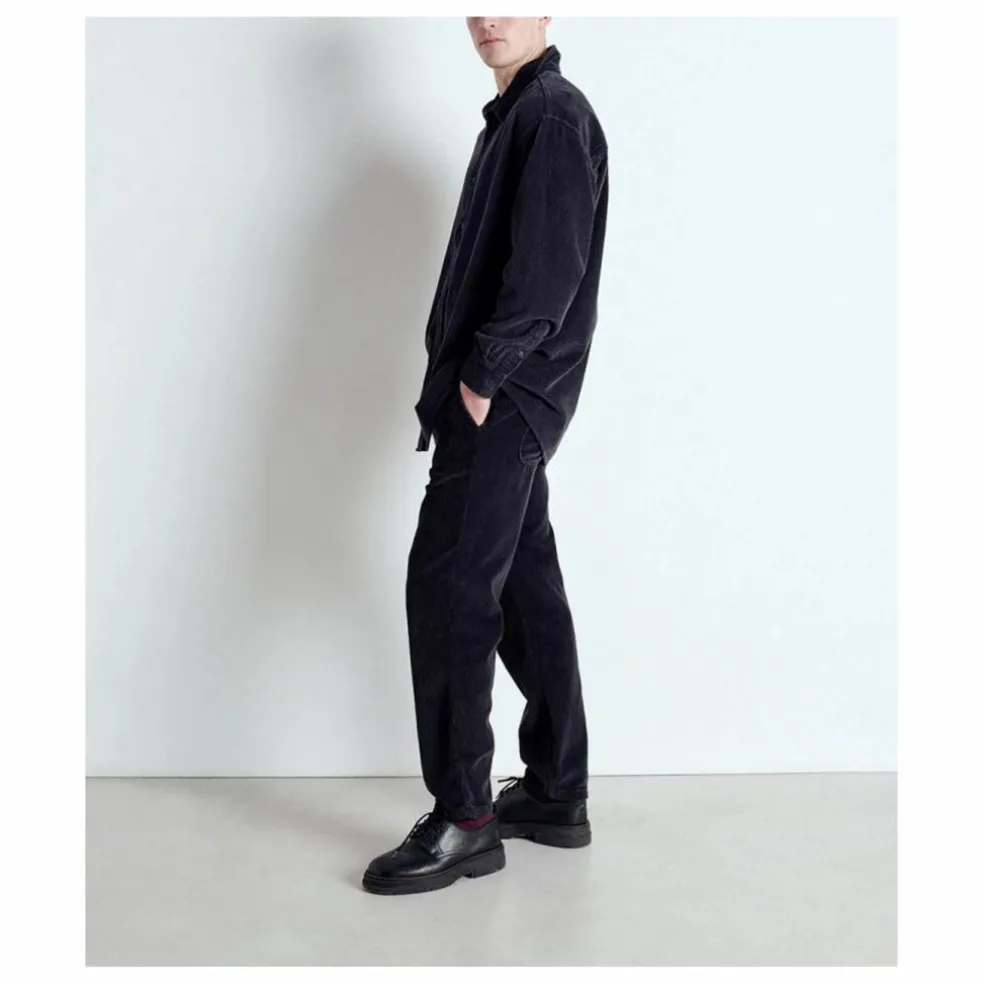 Chemise Padow Velours | Carbone
