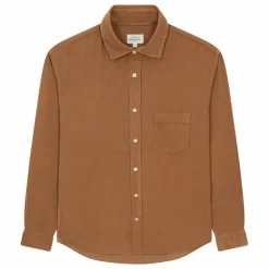 Chemise Paul Pat Fin Velours Côtelé | Brun