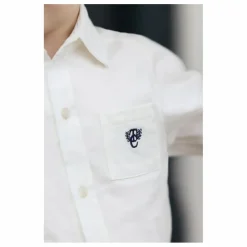 Chemise Poche Brodée | Nacre