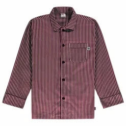 Chemise Pyjama Rayé | Rouge