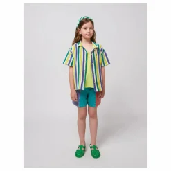 Chemise Rayée Eponge Bio | Jaune