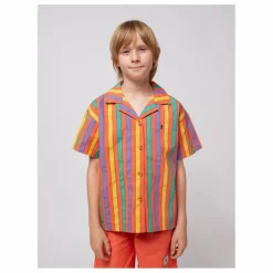 Chemise Rayures Coton Bio | Rouge