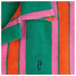 Chemise Rayures Eponge Coton Bio - Collection Femme | Vert