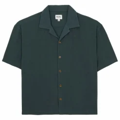 Chemise Relaxed Texturée | Vert