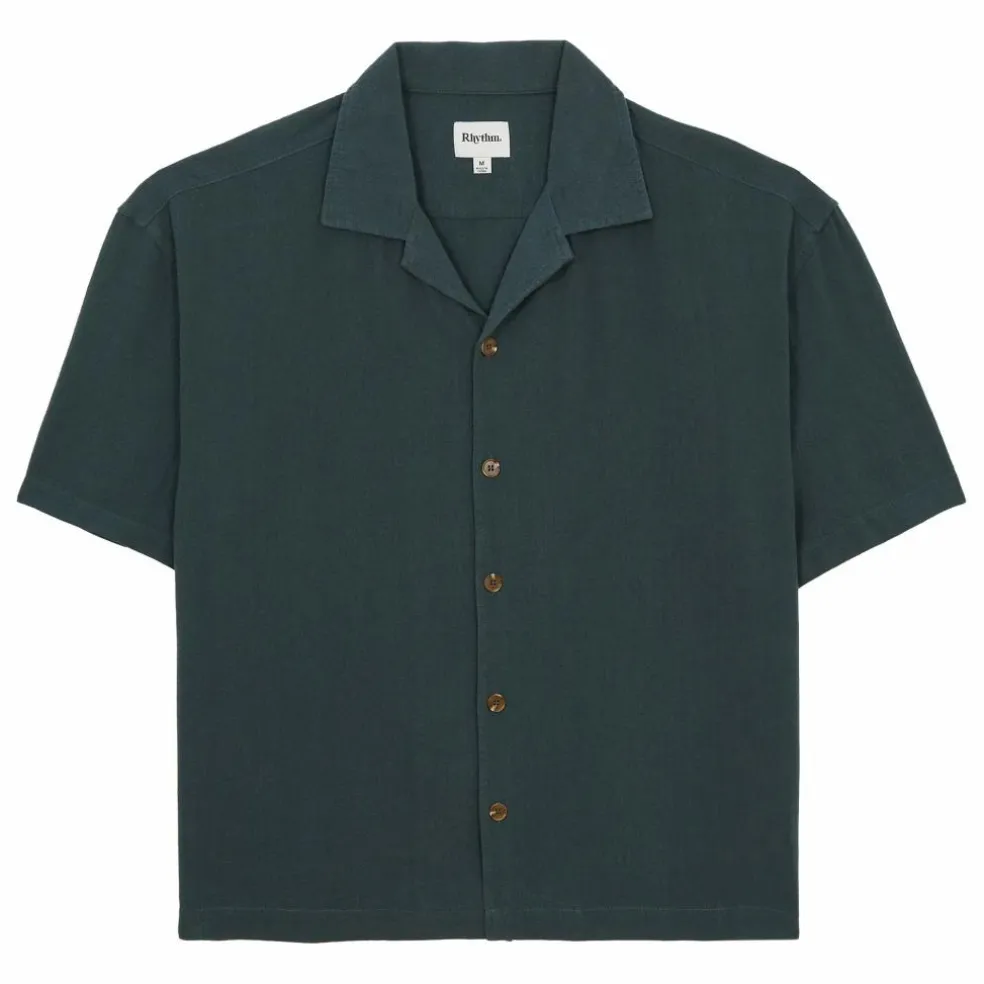 Chemise Relaxed Texturée | Vert