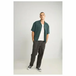 Chemise Relaxed Texturée | Vert