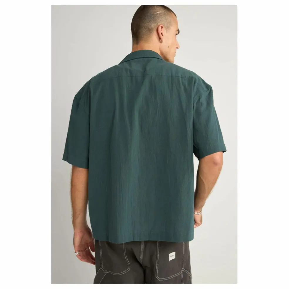 Chemise Relaxed Texturée | Vert