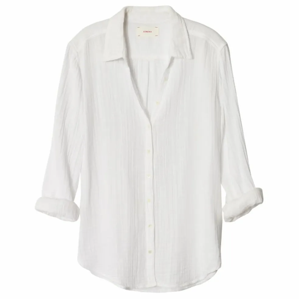 Chemise Scout Gaze de Coton | Blanc