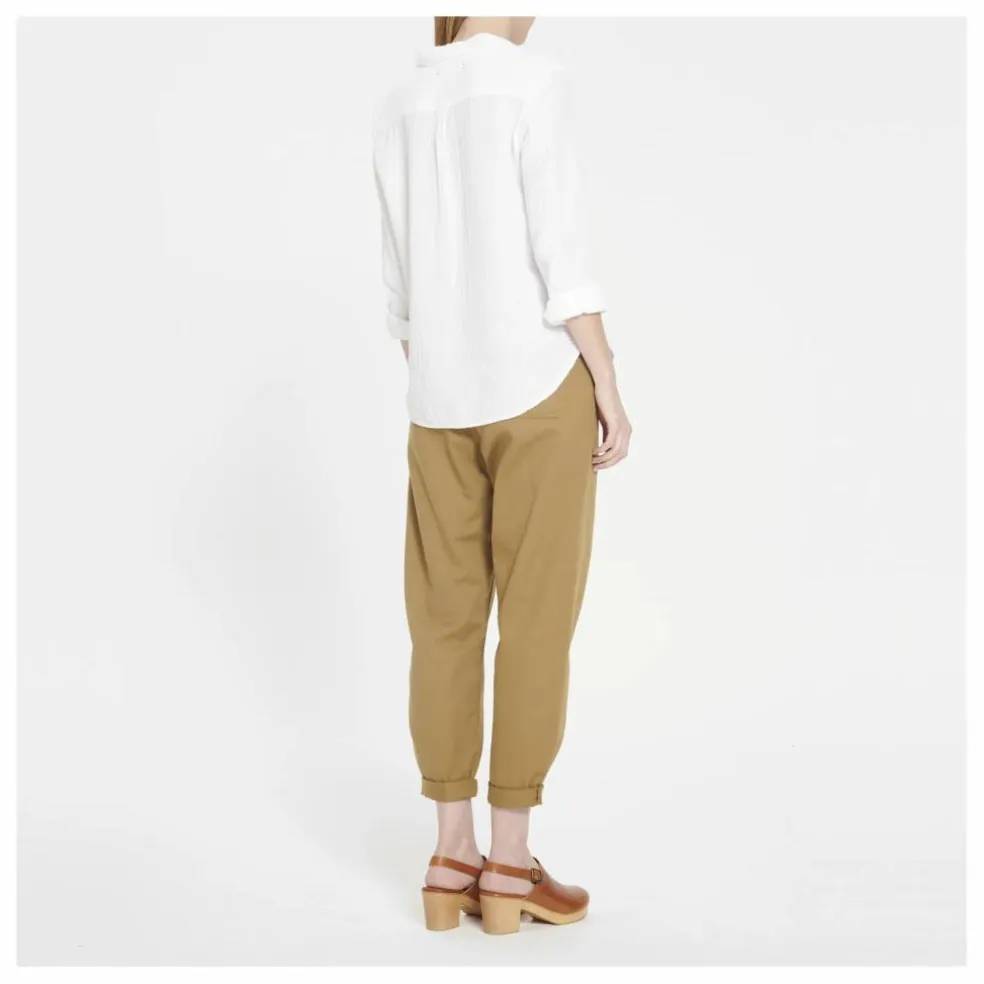Chemise Scout Gaze de Coton | Blanc