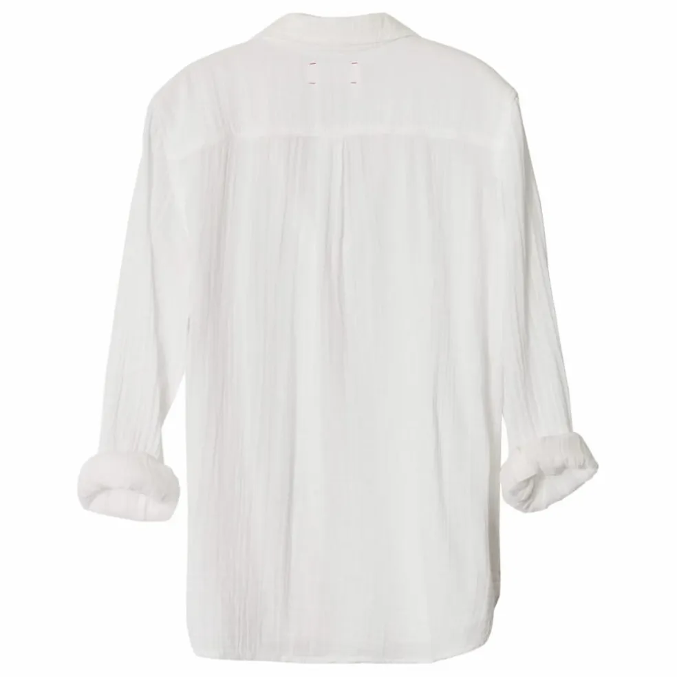 Chemise Scout Gaze de Coton | Blanc