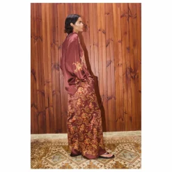 Chemise Seraphina Soie | Bordeaux