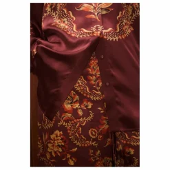 Chemise Seraphina Soie | Bordeaux