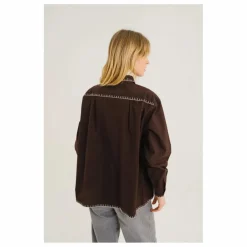 Chemise Siena Talis Brodée | Marron