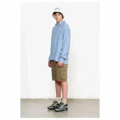 Chemise Snap | Bleu