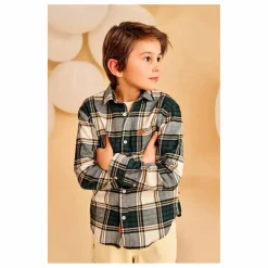 Chemise Tim Wang Carreaux | Vert