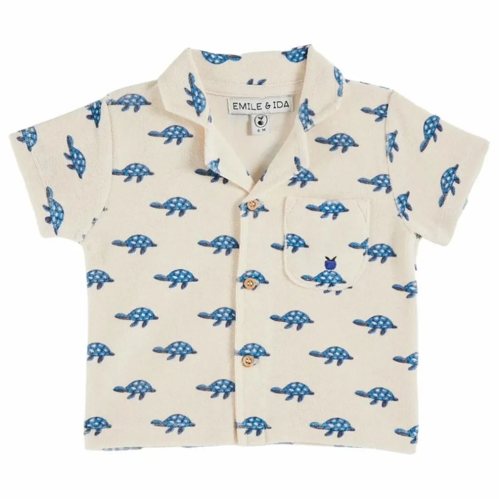 Chemise Tortue Eponge | Ecru