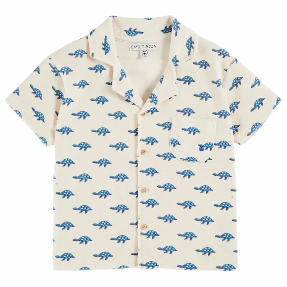 Chemise Tortue Eponge | Ecru