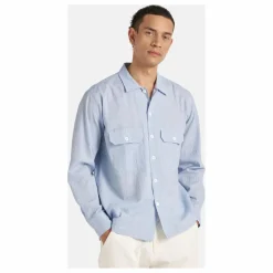Chemise Utility Seersucker | Bleu ciel