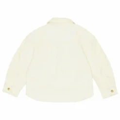 Chemise Velours Côtelé Nohr Coton Bio | Ecru