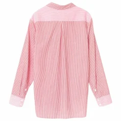 Chemise Violette Rayée x Léa Meylan | Rose
